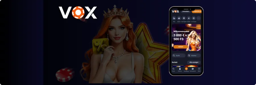 Vox Casino - Willkommensbonus