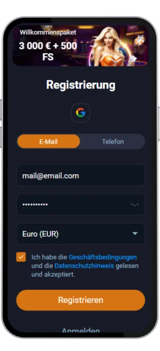 Vox Casino De - How To Register