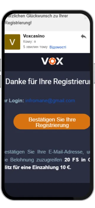 Vox Casino De - How To Verify
